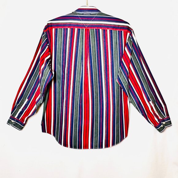 Vintage Tommy HIlfiger Classic Button Front Shirt - XL - Picture 2 of 7